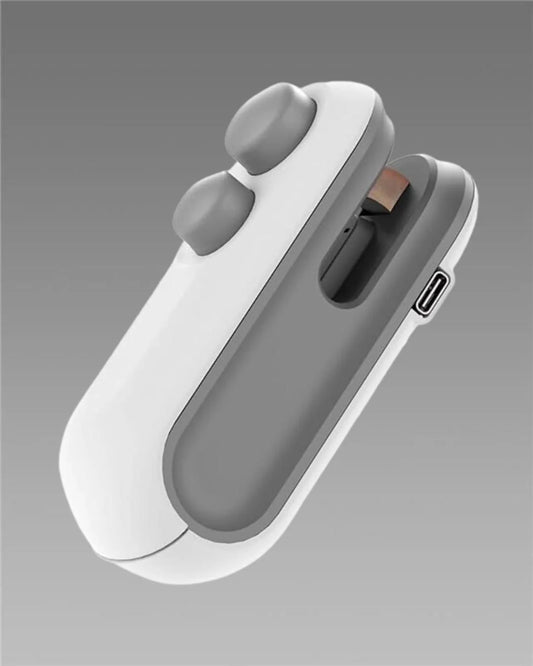 Portable Plastic Bag Sealing Machine | Construx Mini Bag Sealer with Cutter and Magnet