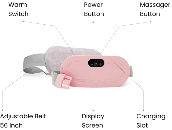 Periods Massager & Heating pad up to 60% off ( with One year warranty )