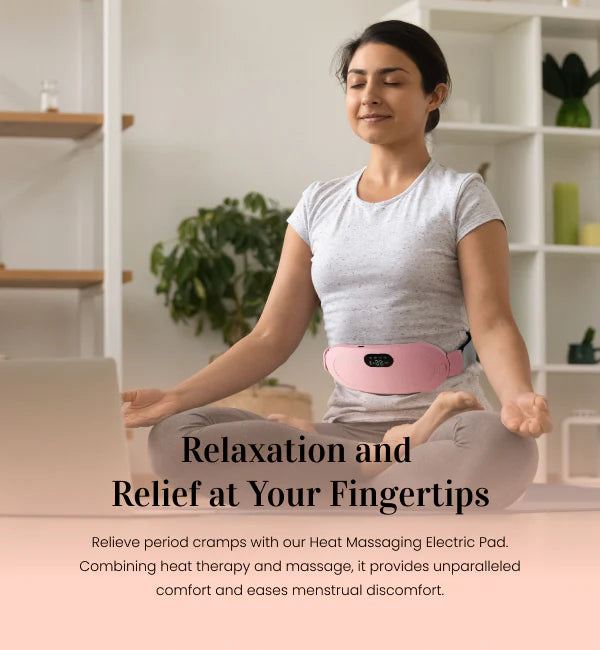 Periods Massager & Heating pad up to 60% off  ( with One year warranty )